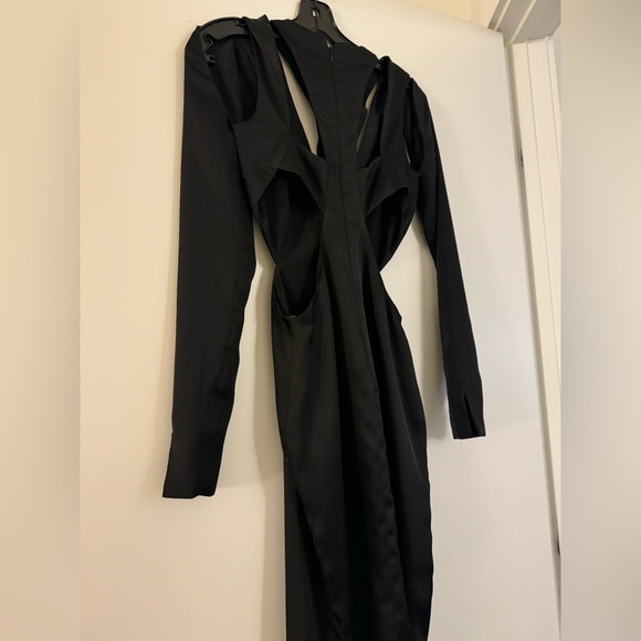 Fame and Partners Black Ophelia Cutout Dress - Picture 6 of 8